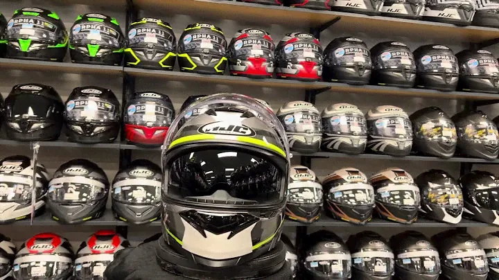 Motorhuis Bakker - HJC i71 Nior Fluo Motorhelm