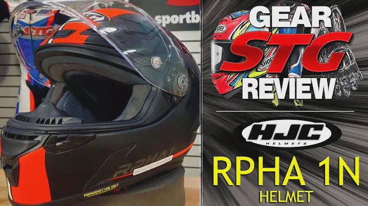 HJC RPHA 1N Helmet Review | Sportbike Track Gear