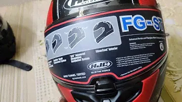 HJC FG-ST Hands On  #hjchelmets #fg_st