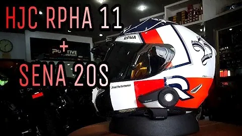 AKHIRNYA PASANG SENA 20S | INSTALLING SENA 20S ON HJC RPHA 11