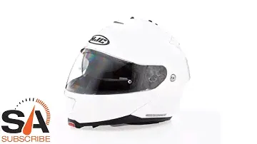 HJC IS-MAX 2 Solid Gloss White Helmet at SpeedAddicts.com