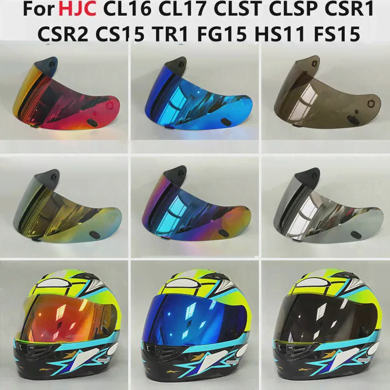 Козырек шлема для HJC CL16 CL17 CLST CLSP CSR1 CSR2 CS15 TR1 FG15 HS11 FS15 Щитки шлема Для Защиты от Ультрафиолета Capacete Аксессуары-0