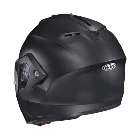 Мотошлем модуляр HJC C91 SEMI FLAT BLACK, черный матовый-2