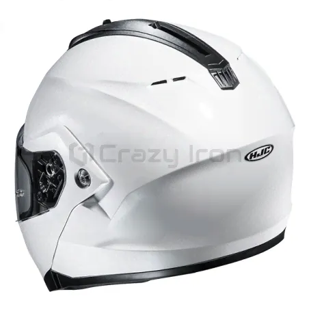 Мотошлем модуляр HJC C91 PEARL WHITE, белый-0