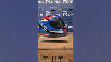 Kask motocyklowy HJC RPHA-11 Stobon Blue/Red www.standomotor.com