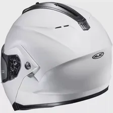 Hjc C91N Solid Pearl White Modular Motorcycle Мотошлем купить в Москве: цена, фото, отзывы - Партнер-Мото