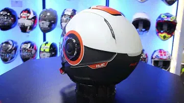 HJC I40 Panadi Open Face Helmet (Black|White|Orange)