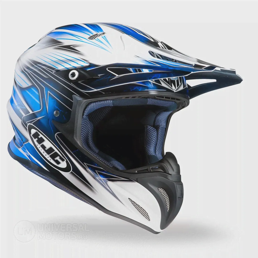 Шлем HJC RPHA X SILVERBOLT MC2-1