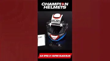 HJC RPHA-91 Rafino Blue / Black - ChampionHelmets.com  #hjchelmets