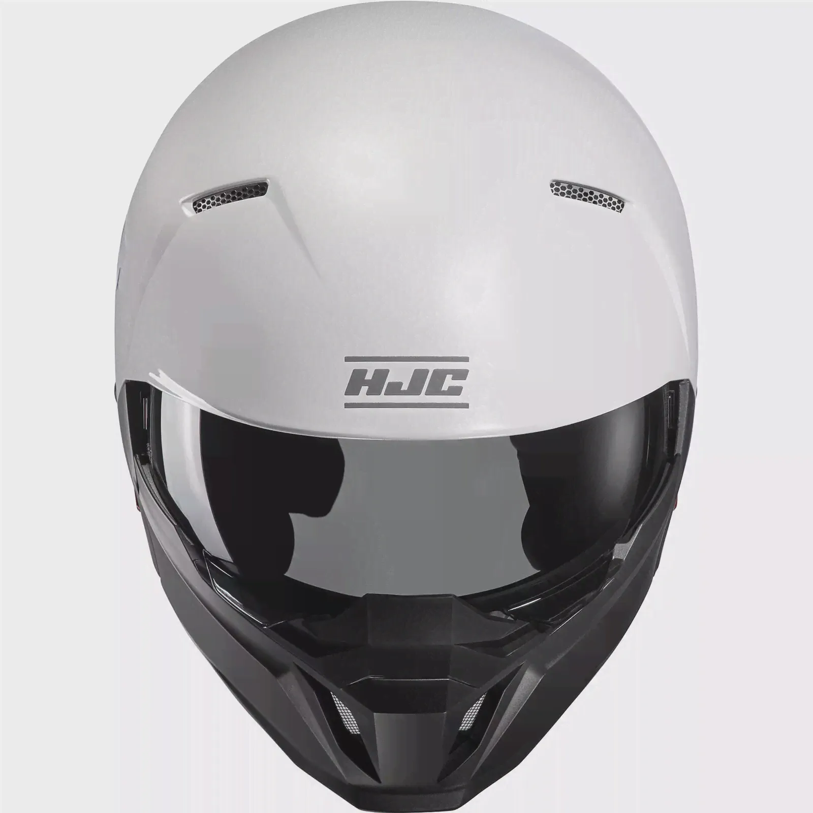 Motorcycle Мотошлем Jet Hjc i20 UNI White купить в Москве: цена, фото, отзывы - Партнер-Мото-2