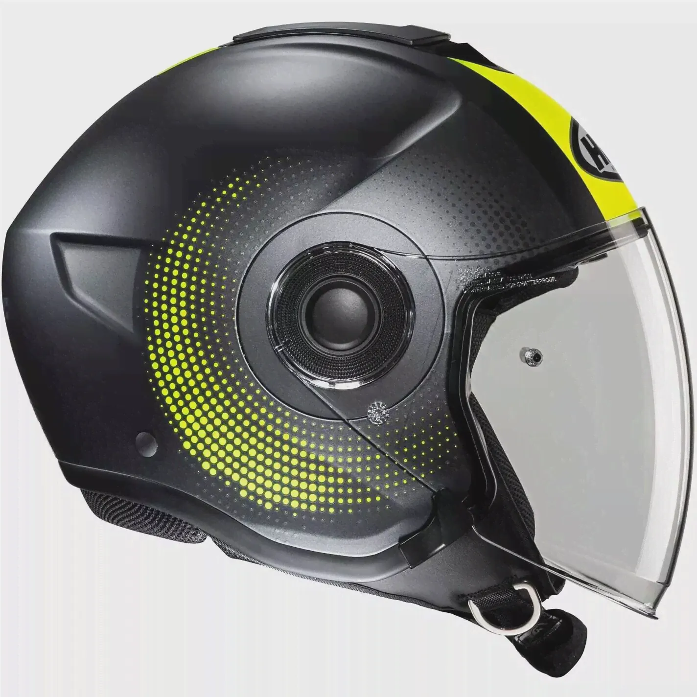 Hjc i40N DOVA MC3HSF Jet Motorcycle Мотошлем Matt Black Yellow купить в Москве: цена, фото, отзывы - Партнер-Мото