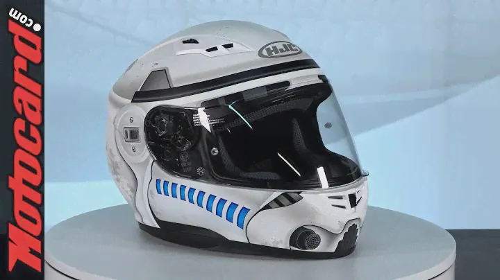 Unboxing HJC CS-15 Storm Trooper STAR WARS 😍