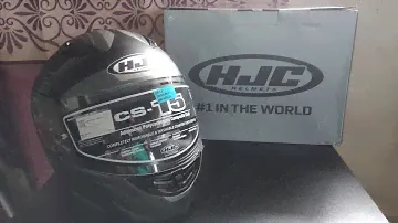UNBOXING HELMET FULL FACE HJC CS15 TRION