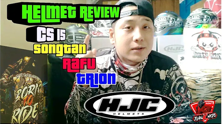 HJC CS 15 | HELMET REVIEW | Juan K Moto Vlog | Songtan | Rafu | Trion