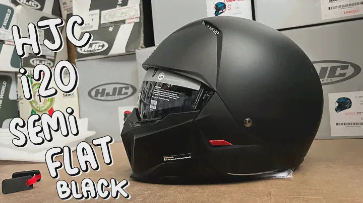 HJC i20 SEMI FLAT BLACK