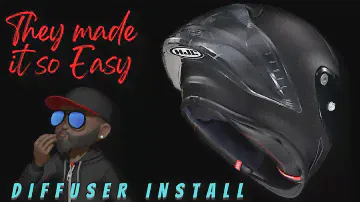 @HJCUSA Hjc Rpha 1N Diffuser Install | Super Easy
